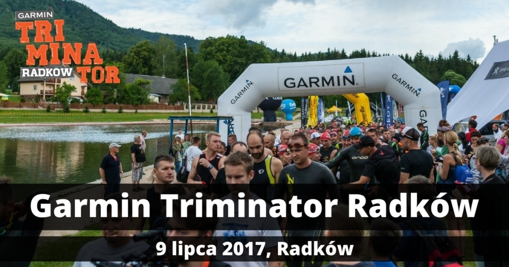 garmin triminator radków, triathlon radków, triminator